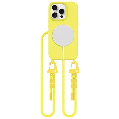 Custodia Gialla Magnecklace Per Iphone 14 Pro - Foto 2