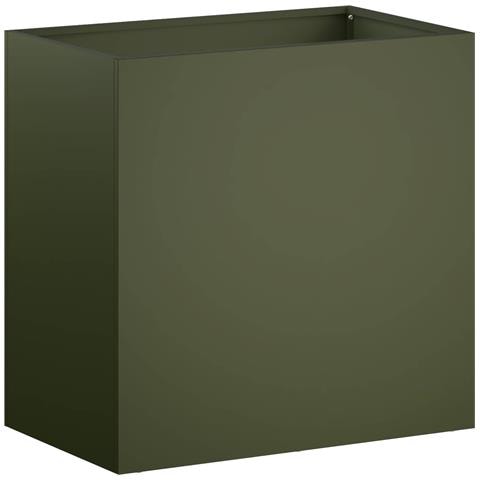 Vaso da giardino Verde Oliva 50 x 30 x 40 cm - Foto 1