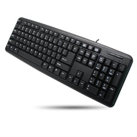 Tastiera USB 8057685302839  (Layout Americano) Colore Nero - Foto 2