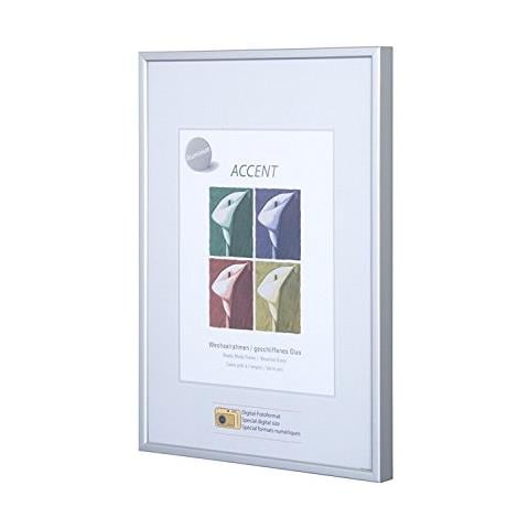 Nielsen Accent aluminio 21x29,7 argento opaco DIN A4 52124 - Foto 1