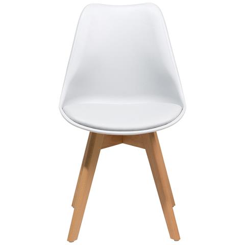 Set Di 2 Sedie Da Pranzo In Colore Bianco Dakota Ii - Foto 32