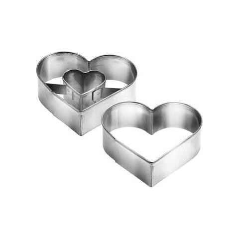 Tagliabiscotti Cuore 55x45cm 2 Pezzi Delicia - Foto 2