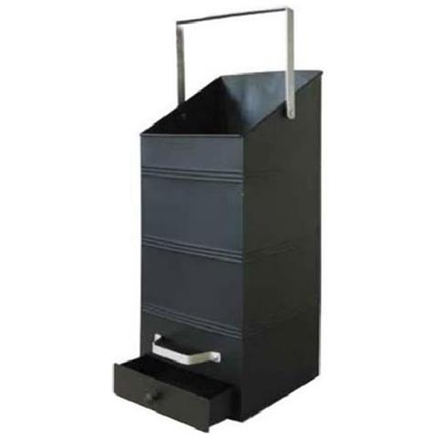Secchio A Pellet In Metallo Antares 18l - Foto 1