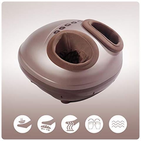 Vitalzen Mini Massaggiatore Per Piedi (modello 2019) - Massaggiatore Elettrici Con Massaggio Per Compressione, Termale E Pressoterapia - Foto 2