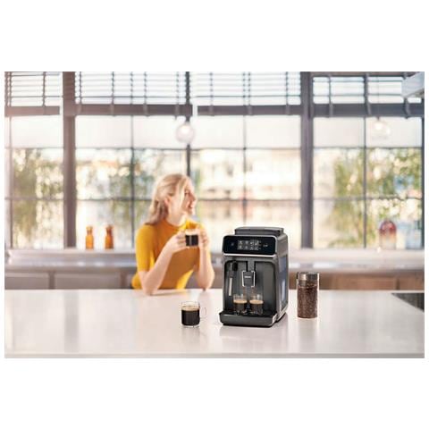 Macchina da Caffè Espresso Automatica Serbatoio 1.8 Lt. Potenza 1500 Watt Colore Grigio - Foto 5