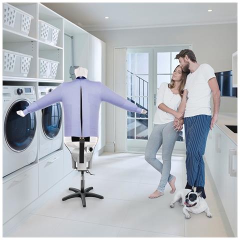 Stira Camicie Asciuga E Stira In Automatico Camicie, Polo, Felpe. . . Stiratrice Sistema Stirante Ferro Stiro Verticale Asciugatrice Stiratore Stirasciugatore Made In Italy Sa07 Self S - Foto 6