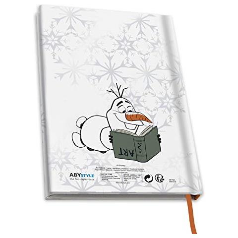 Disney - congelati 2 Il regno di ghiaccio - Taccuino - Olaf - Foto 2