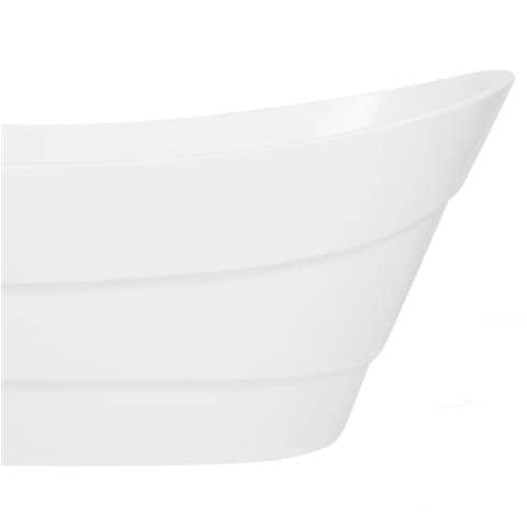 Vasca Da Bagno Freestanding Ovale Bianca Buenavista - Foto 15