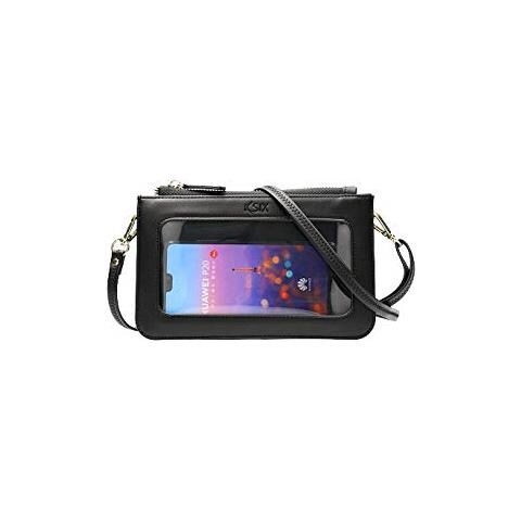 Borsa Ecopelle (20 X 13 Cm) Nero - Foto 2