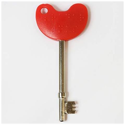 Nrs Easy Turn Igienici Disabili Accessibilit Con La Maniglia Rosso (diritto Ad Sollievo Liva Nel Regno Unito)  - Foto 2