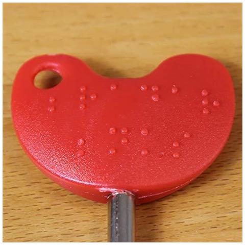 Nrs Easy Turn Igienici Disabili Accessibilit Con La Maniglia Rosso (diritto Ad Sollievo Liva Nel Regno Unito)  - Foto 4