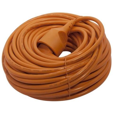 Cavo Di Prolunga Ho5vvf 3 X 1,5 Mm² 25 M - Arancione - Foto 1