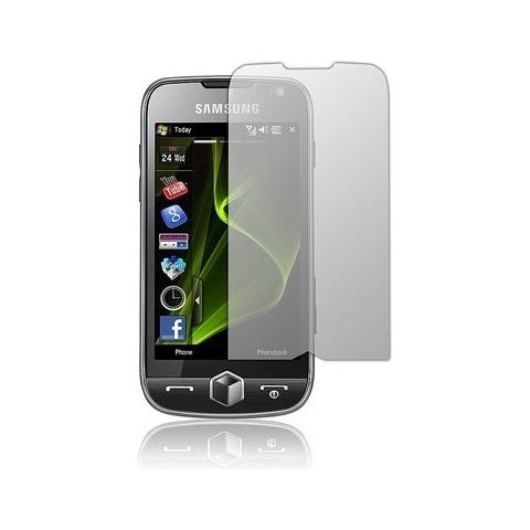 Pellicola salvaschermo e panno pulente per Samsung i8000 Omnia 2 - Foto 1