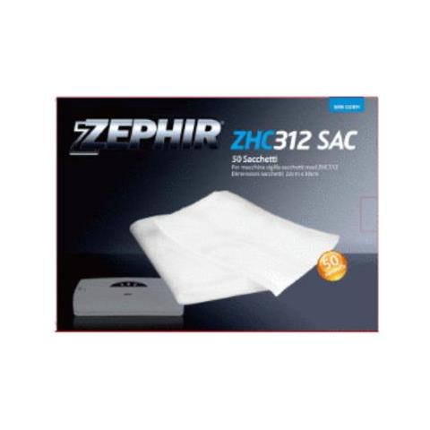 Zephir - 50 Sacchetti Per Macchina Sottovuoto Da 22x30 Cm - Zhc312sacc Per Una Perfetta Conservazione Degli Alimenti. - Foto 1