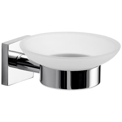 Portasapone Da Muro In Acciaio Inox Aisi 304 E Cromall Fj11 Gedy Serie Fuji Cromato - Foto 2