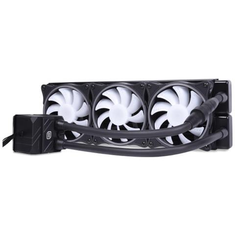 13074 sistema di raffreddamento per computer Processore Raffreddatore di liquidi tutto in uno 12 cm Nero 1 pz - Foto 2