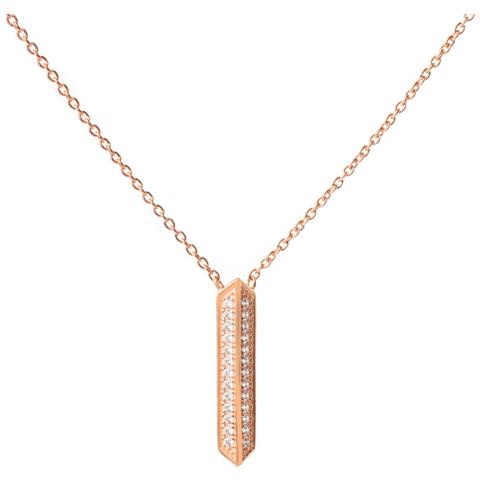 Collana Donna Sif Jakobs C1007-cz-rg (25-30 Cm) - Foto 1