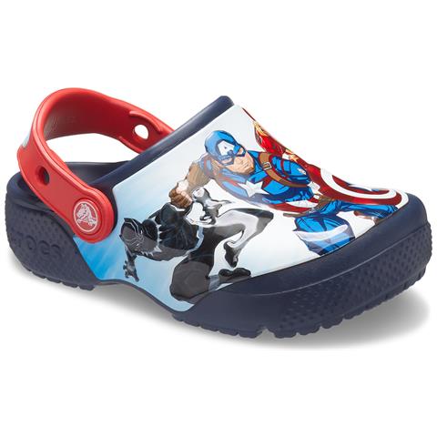 Fun Lab Avengers Patch Clog T 207068-410, Bambini, Blu, 23-24 - Foto 1