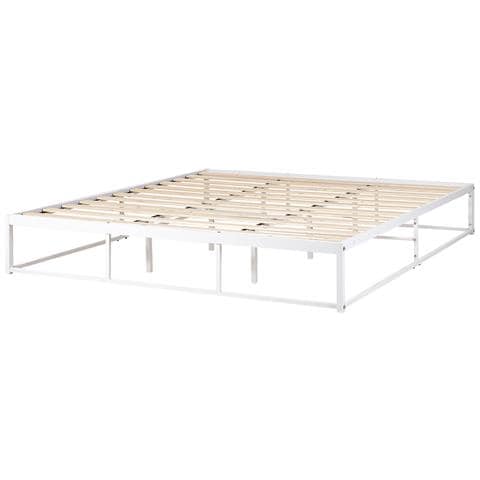 Letto Metallo Viry 180 X 200 Cm Bianco - Foto 6