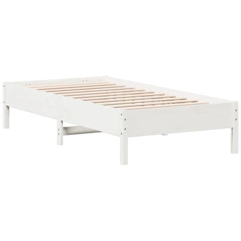 Giroletto Bianco 75x190 Cm In Legno Massello Di Pino - Foto 2