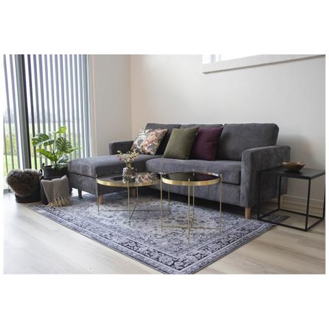 Tavolino Vita - Nero - Metallo - 45x45x45 Cm - Foto 2