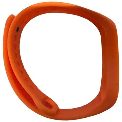Universal Silicone Strap For Smart Bracelet Models - Sm6 Sm7 Sm8 / Xiaomi Mi Band 5 6 7 Orange - Foto 1