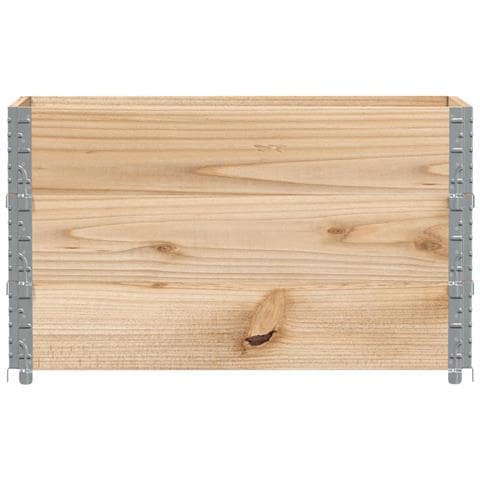 Fioriera Da Giardino 100x50 Cm In Legno Massello Di Pino - Foto 3