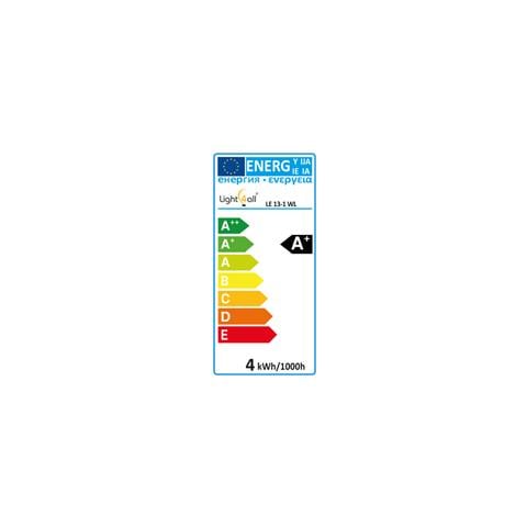 LE 13-1 W Lampadina a risparmio energetico Bianco 3000 K 4 W E14 - Foto 2