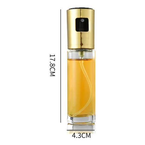 Melodic Essentials Spruzzatore Olio 2 in 1 in Vetro 470 ml – Oliera Spray per Cucina, Bottiglia