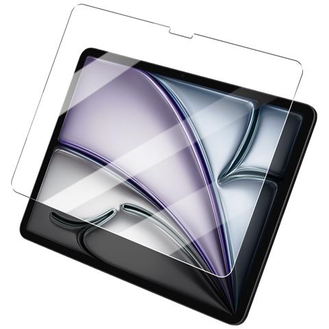 Vetro Temperato Per Ipad Air 11' 2024 Durezza 9h Antiurto Antimacchie, Trasparente - Foto 5