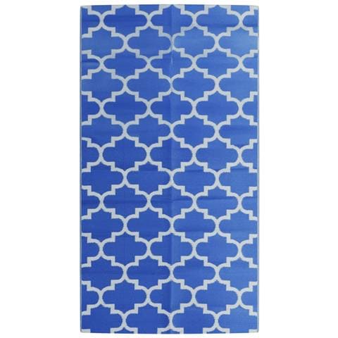 Tappeto Da Esterni Blu 80x150 Cm In Pp - Foto 2