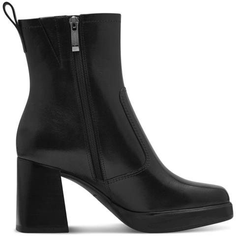 Heeled Booties Stivaletti Pelle Scarpe Donna Nero Eu 40, 1-25360-43 003 - Foto 3