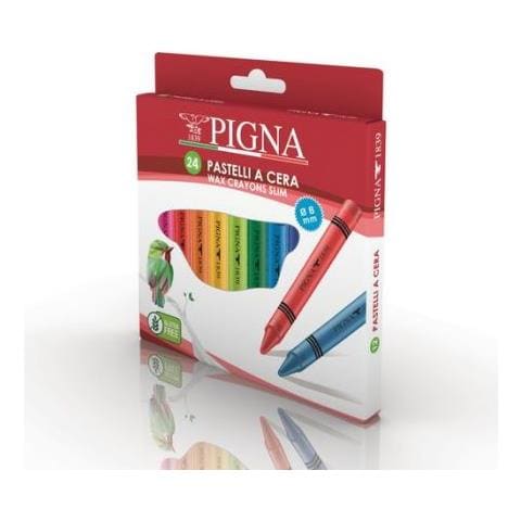 24 Pastelli A Cera 8 Mm - Foto 1