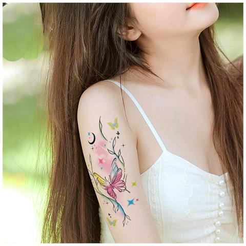 Confezione Da 12 Fogli Di Tatuaggi Temporanei - Foto 6