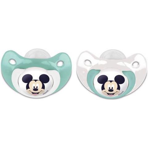 Set 2 Pz Succhietti Anatomici Mickey Mouse 6+ Mesi - Foto 1