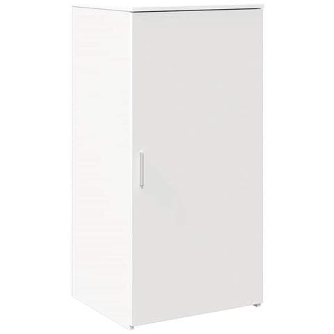 Mobile Portaoggetti Bianco 50x45x103,5 Cm In Legno Multistrato - Foto 2