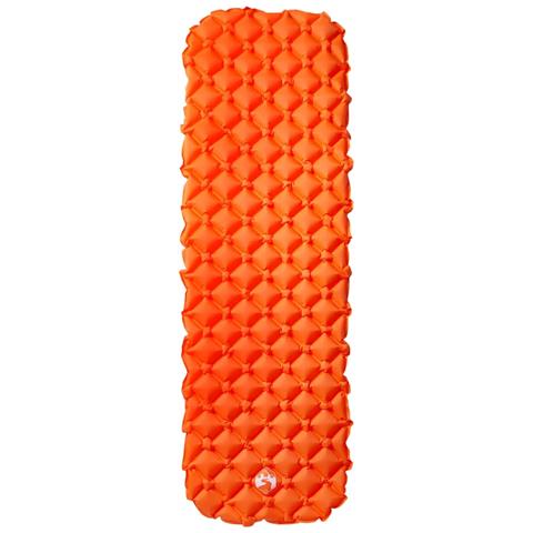 Materasso Campeggio Gonfiabile 1 Persona Arancione 190x58x6 cm - Foto 2