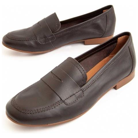 Purapiel Purapiel Mocassino Moccasia2 Marrone