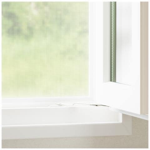 Rete per Insetti Bianca 112x500 cm Fibra di Vetro - Foto 2