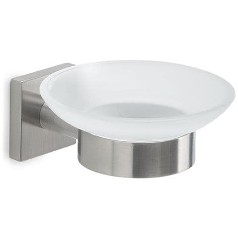 Portasapone Da Muro In Acciaio Inox Aisi 304 E Cromall Fj11 Serie Fuji Satinato - Foto 1