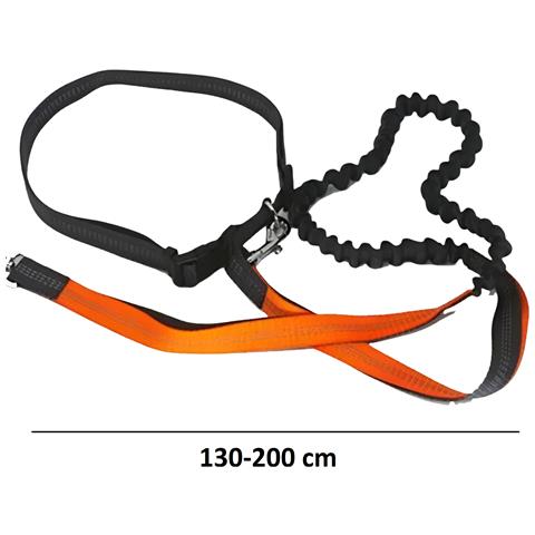 Guinzaglio Per Cani Da Corsa Passeggio Estensibile Ammortizzatore 130-200 Cm Passeggiata - Foto 5