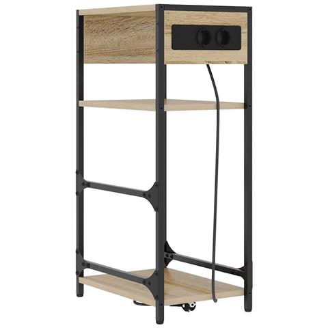 Armadio da Notte con cassetto rovere sonoma 40 x 27 x 76 cm - Foto 1
