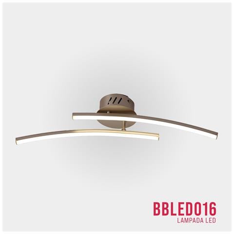 Lampadario Led 14w, Luce Regolabile 1000lm Bbled016 - Foto 2