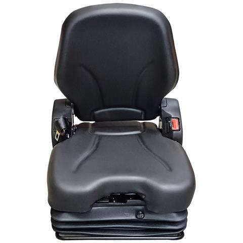 Sedile In Ecopelle Nero Con Molleggio Pneumatico - Foto 1