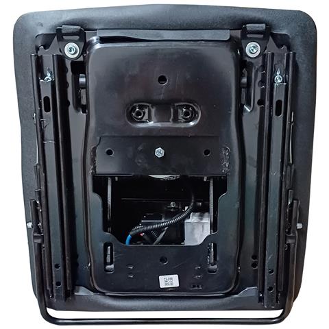 Sedile In Ecopelle Nero Con Molleggio Pneumatico - Foto 5