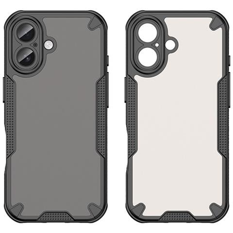 Custodia Antiurto Nera In Tpu+pc A Copertura Totale Compatibile Con Iphone 17 - Foto 1