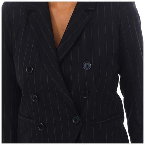 Blazer Da Donna Banquier V000601 Button Down Con Collo A Revers - Foto 2