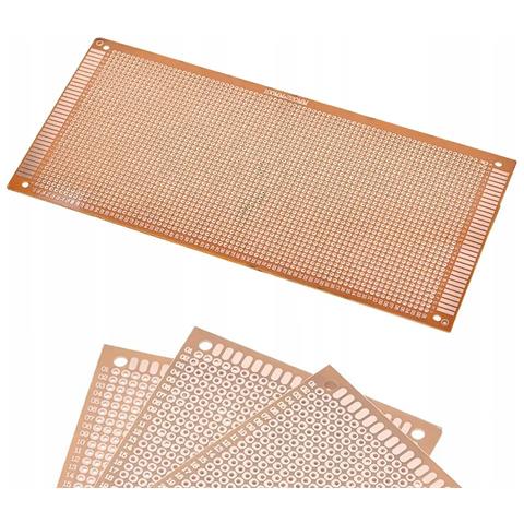 Piastra Prototipale Universale Monofacciale 100x220 Mm - Montaggio Tht, Fori 2,54 Mm | Elettronica Fai-da-te, Saldatura - Foto 1