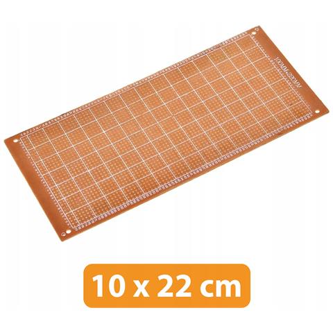 Piastra Prototipale Universale Monofacciale 100x220 Mm - Montaggio Tht, Fori 2,54 Mm | Elettronica Fai-da-te, Saldatura - Foto 5