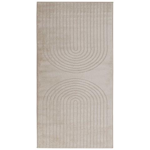 Tappeti per area GALATI Beige 150 x 80 cm Poliestere - Foto 1